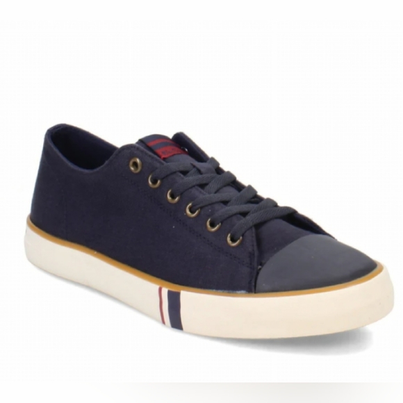 Ben Sherman, Hadley Lo Sneaker Navy Blue Size 12 Brand New - No Tags - Picture 1 of 6